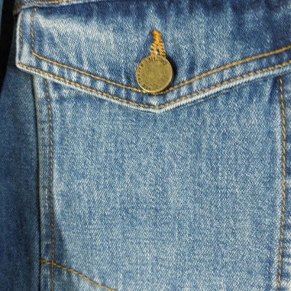 Rachel Rachel Roy Long Denim Jacket Plus Size 2x - Picture 7 of 10